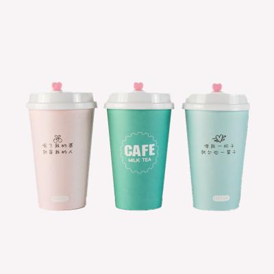 China 100% Eco-friendly Cheap Customs Printed Disposable Paper Coffee Cup for sale