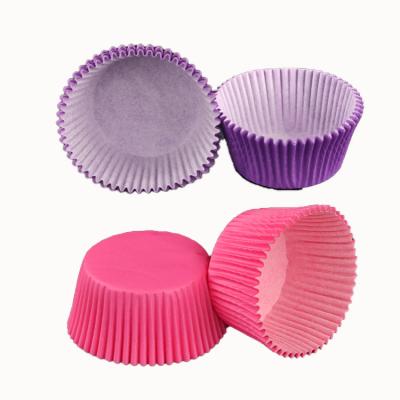 China Colorful Biodegradable Disposable Recyclable Paper Cups Maker Paper Cups Muffin Cake Mold Paper Baking Cups for sale