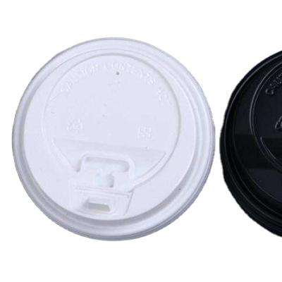 China Non Spill 8oz Coffee Mug Lids White Or Black for sale