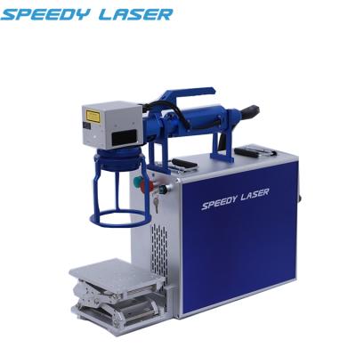 China Laser Marking 20Watt 30Watt Fiber Laser Engraving Machine Handheld Fiber Laser Marking Machine For Metal for sale