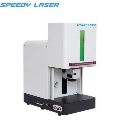 China Laser Marking CAS Max JPT Raycus IPG 20W 30W 50W 60W Fiber Laser Marking Machine For Metal Watches Camera Auto Parts Buckles for sale