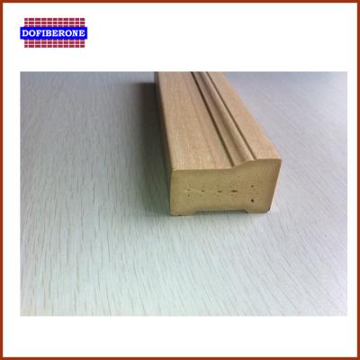 China High Capacity China Door Frame China Door Jamb Solid Wood PVC Film Coated Door Jamb Nail-Standing WPC for sale