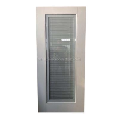 China Modern Aluminum Magnetic Blind Integral Door for sale