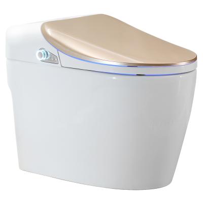 China Automatic Operation Bidet Ceramic Automatic Toilet Seat One-Piece Toilet Siphon Flushing Intelligent Electric Smart WC for sale