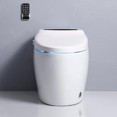 China Electric Instant Heat Sanitary Ware Professional Auto Operation WC Bidet Auto Flush Smart Toilet for sale