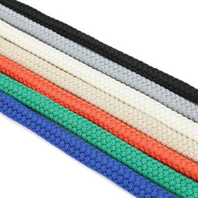 China Flat high quality tightly woven 12mm and thick flat laces suitable for AJ shoes panel shoes climbing casual laces for sale