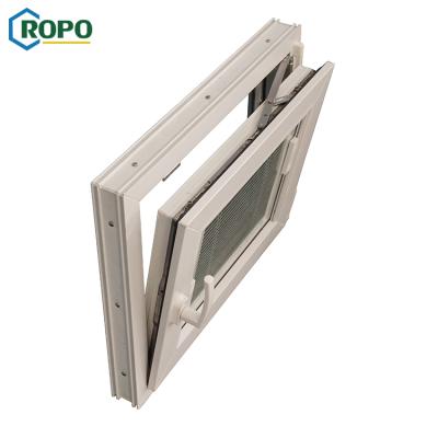 China Magnetic Screen AGGA Custom Australian Standard Double Gloss Frost Temper Glass UPVC Windows Price As2047 for sale