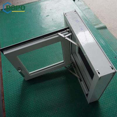 China Magnetic Screen NZS4211 Glaze Single Pane Aluminum Casement Window And Door Philippines for sale