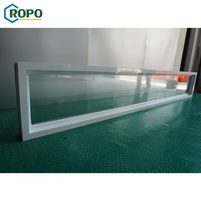 China Magnetic Fix Double Glaze Screen AWA Aluminum Fixed Heat Insulation Glass Window for sale