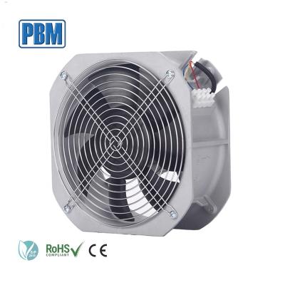 China 0~10VDC / PWM Axial Speed ​​Control 12V DC Car Radiator Fan With Brushless Motor for sale