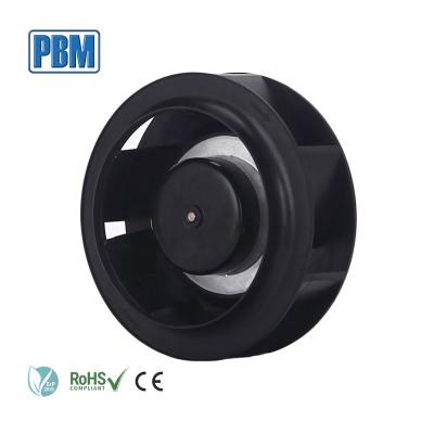 China Hotels 175x68mm EC-DC Rear Curved Centrifugal Fan For Computer Cabinet for sale