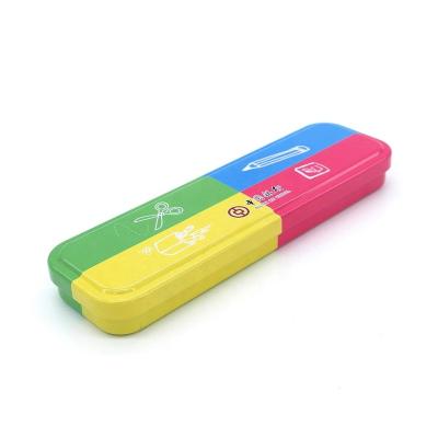 China Pencil Packaging Box Custom Printed Promotional Metal Pencil Case for sale