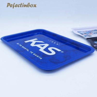 China Wholesale Serving Manufacturers Customize Rectangular Metal Tin Serving Trays for sale