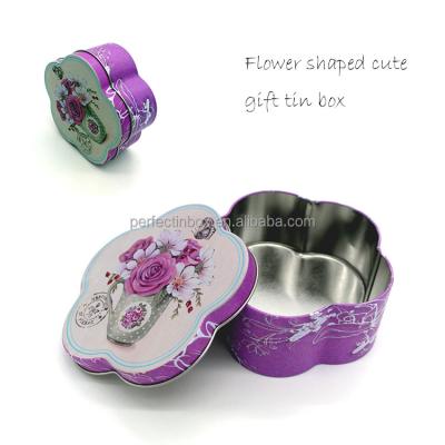 China Wholesale Cute Recyclable Metal Tin Gift Packing Boxes for sale