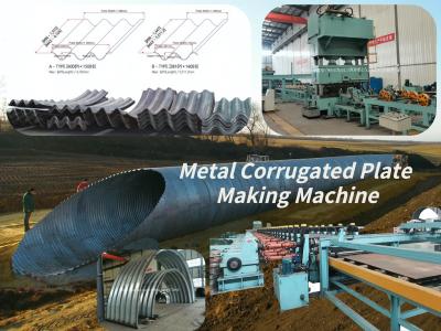 China Corrugated Metal Pipe machine |Corrugated Metal Pipe production line |Corrugate Spiral Steel Pipe machine for sale