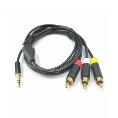 China Hot Selling AV Cable 1.8m Cable Audio Video Cord 6FT For xbox360 1.8m for sale