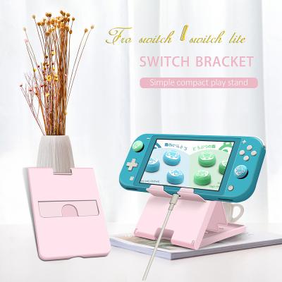 China Stand Hot Sale For Animal Crossing Theme Game Console Adjustable Stand Holder For Nintend Switch Dock for sale