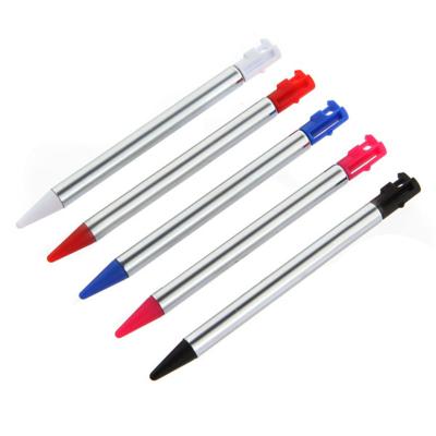 China Retractable Touch Pen Metal Touch Screen Stylus Pen For Nintendo 3DS XL N3DS LL 7-12cm Length 10pcs /park for sale