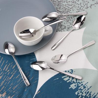 China High Sustainable Mirror Polish 18/8 MOQ 1pcs Stainless Steel Tea Spoons for sale