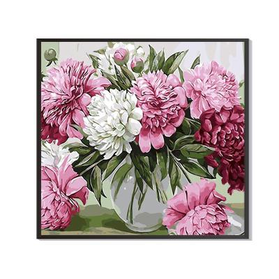 China CLASSIC Gift of Art Picture Home Decoration Decor 5D Diamond Painting Flower DIY Kit Rose Full Drill Landscape Flowers Embroidery Mosaic for sale