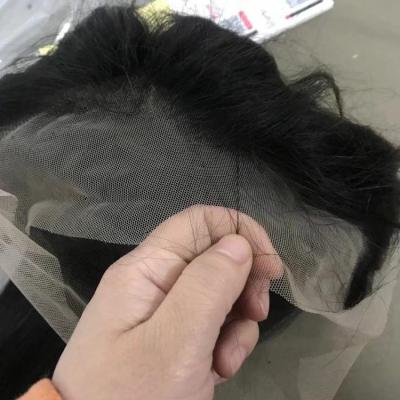 China Best Selling Silky Straight Wave Full Lace Transparent Wig In Stock for sale