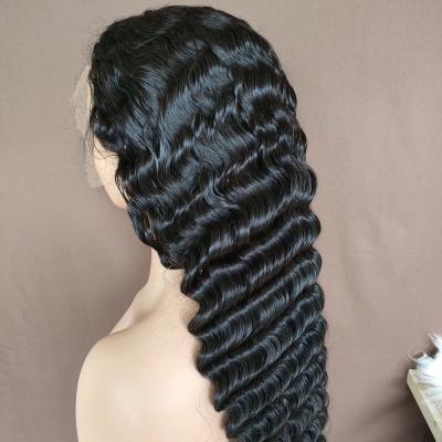 China Other Peruvian Transparent Water Wave Lace Front Wigs Best Quality Water Wave Wig Hd Wholesale Deep Wave Amara In Stock for sale