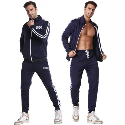 China Factory wholesale breathable customized design wear jogging men tech sweat suit sets sweatsuit for sale