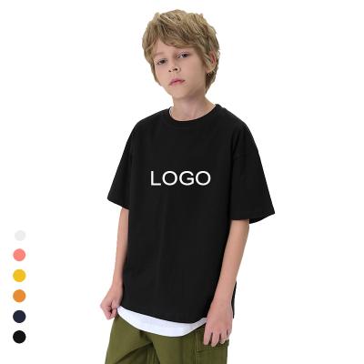 China Custom Anti-pilling Top Selling Boys Cartoon T Shirts Kids Age 6-12y Boy for sale