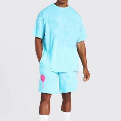 China Wholesale Breathable Toddler T-shirt Screen Printing T-shirt T-shirt Shorts Set 2 Pieces Men for sale