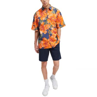 China Anti-pilling Custom Made Hawaiian Shirts 2021 Hawaiian Shirts Sublimation Hawaiian Shirt for sale