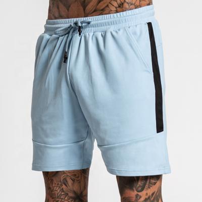 China High Quality Custom Viable Print Logo Side Stripes Gym Fitness Wear Drawstring Jogger Shorts Men Shorts for sale