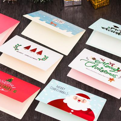 China Europe Multi Colors Bi Fold Blank Inside Christmas Cards With Envelope for sale