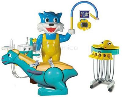 China 51F F6.3AH250V CE Approved Children Dental Unit Chair/Kids Dental Unit With Cat Design Kids Chair Dental Unit for sale