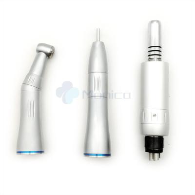 China 1.59mm~1.6mm 4 hole internal low speed water jet handpiece kit / dental inner channel low speed handpiece set for sale