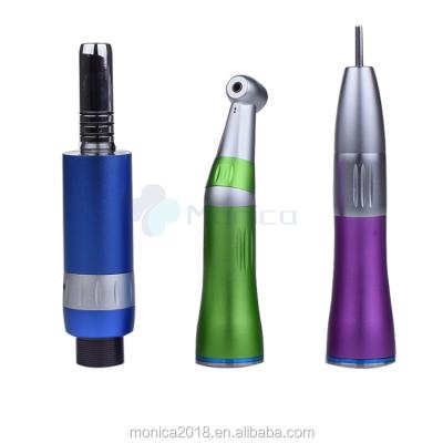 China Dental Area Colorful Interal Water Jet 2/4 Hole Handpiece Low Speed ​​Kit for sale