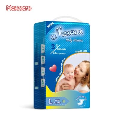 China Factory price printed baby diaper baby diaper wholesale economic diaper for brazil for sale