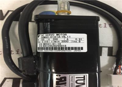 중국 Yaskawa AC 산업 자동 귀환 제어 장치 모터 SGMAH-01A1A-HL11 100W 200V 판매용