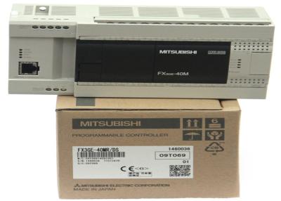 Chine Contrôleur programmable Mitsubishi, FX3GE-40MT/ESS, PLC, 24 de logique de PLC PO, 16, transistor, 100-240VAC à vendre