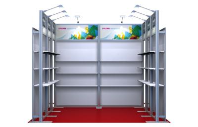 China Customizable Expo Booth Displays , Fabric Trade Show Exhibit Booth Stand for sale