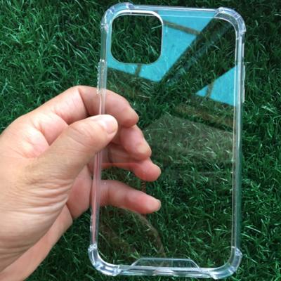 China Shockproof Anti-scratch 1.5mm Acrylic Clear PC and Soft TPU Phone Case for Apple iPhone 12 PRO Max for sale