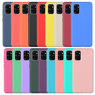 China 2.0mm silicon case with rubber coating and micro fiber for S20, S20 plus, S20 ultra 2020 new phone A8069-S20 for sale