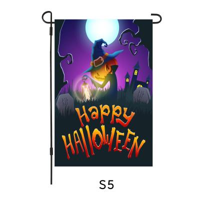 China Health Care Institute 2022 Amazon Polyester Garden Flag For Outdoor Halloween Display Decoration for sale