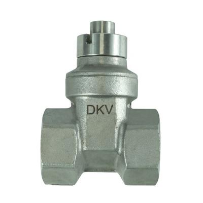 China General CAD drawings of gate valve 1 inch water stainless steel dn25 hydraulic 316 gate valve for sale