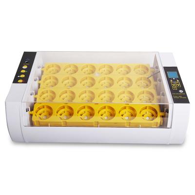 China Automatic With LED Special Portable Egg Tester HHD Auto Led Mini 24 Egg Incubator Lightweight Household Poultry Egg Incubators Fully Automatic for sale