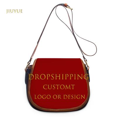 China Fashion Wholesale Custom Logo Women Crossbody Bag Pu Leather Luxury Cross - Body Bag For Ladies Fashionable Custom Cross - Body Bag for sale