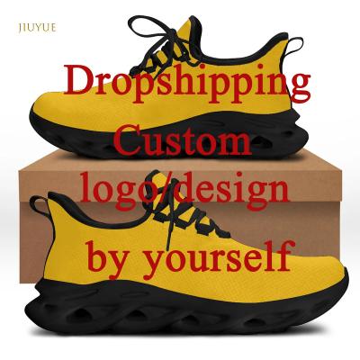 China Dropshipping Breathable Anti-Slippery Running Shoes For Men Wholesale Custom Logo Sneaker Anti-Slippery Sport Running Shoes for sale