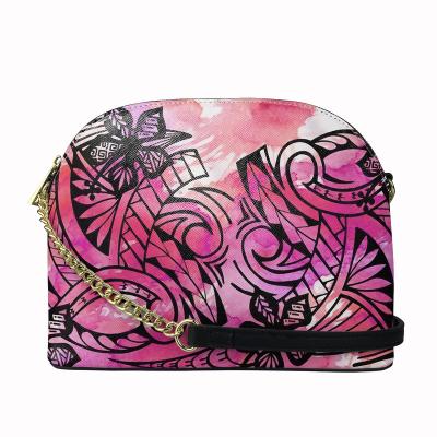 China Day Cross - Polynesian Tribal Pink Cross Body Bag Latest Arrival - Body Bag Women Personalized Custom Exquisite Shell Bags Girls Crossbody Shoulder Bags for sale