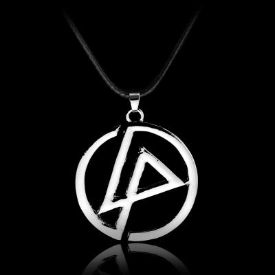 China Fashion Necklace Linkin Park Necklace Band Band Group Pendant Silver Color Punk Logo Jewelry for sale