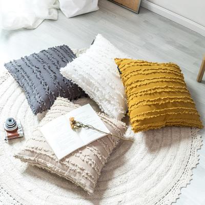 China Savvydeco Boho Viable Tassel Cushion Cover Fluffy Pillows Home Decor Custom Cushion Cover Supplier for sale