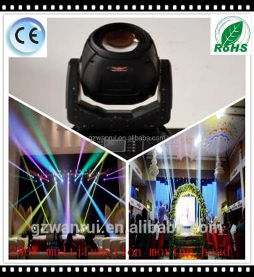 China 280w sharpy beam wash spot 3 in 1 moving head light WR-BEAM280 for sale